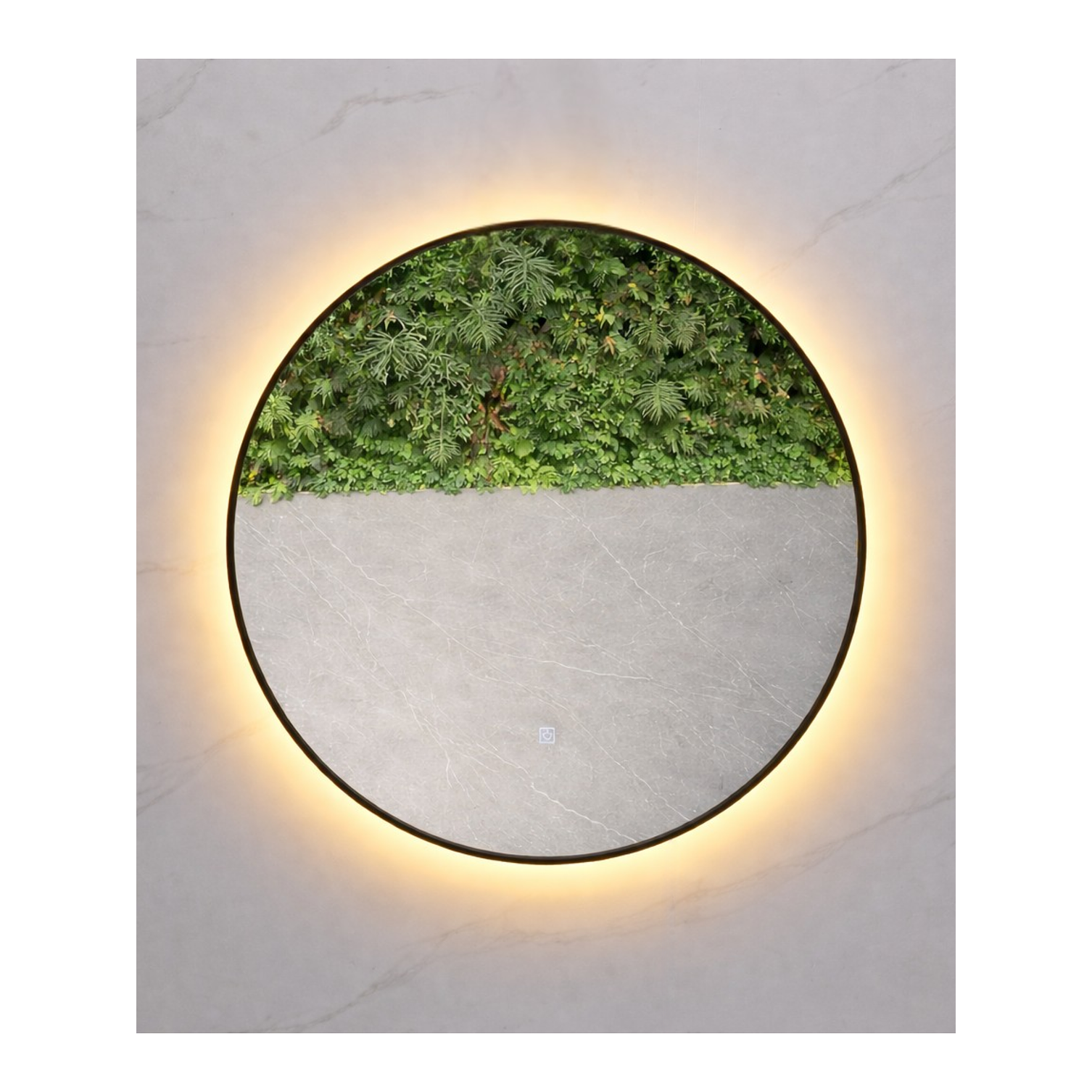  Espejo LED Redondo L02 Black 70 cm  1