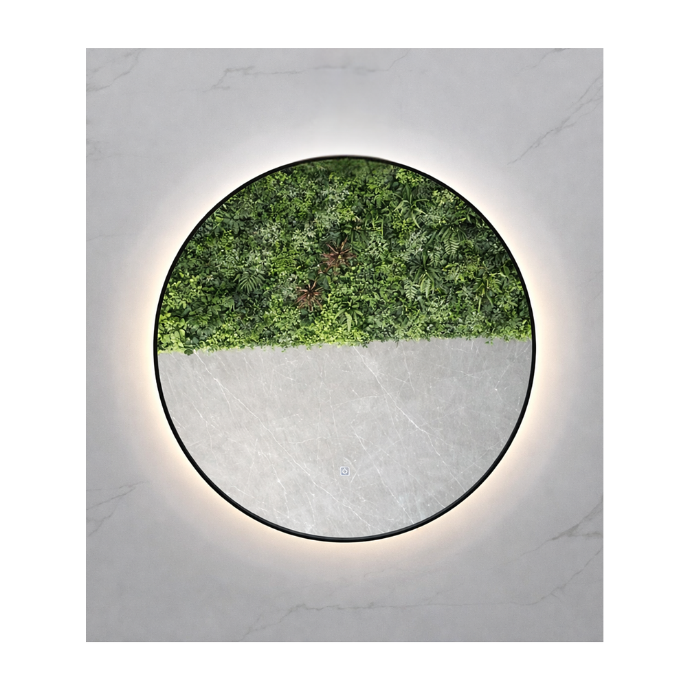  Espejo LED Redondo L02 Black 70 cm  3