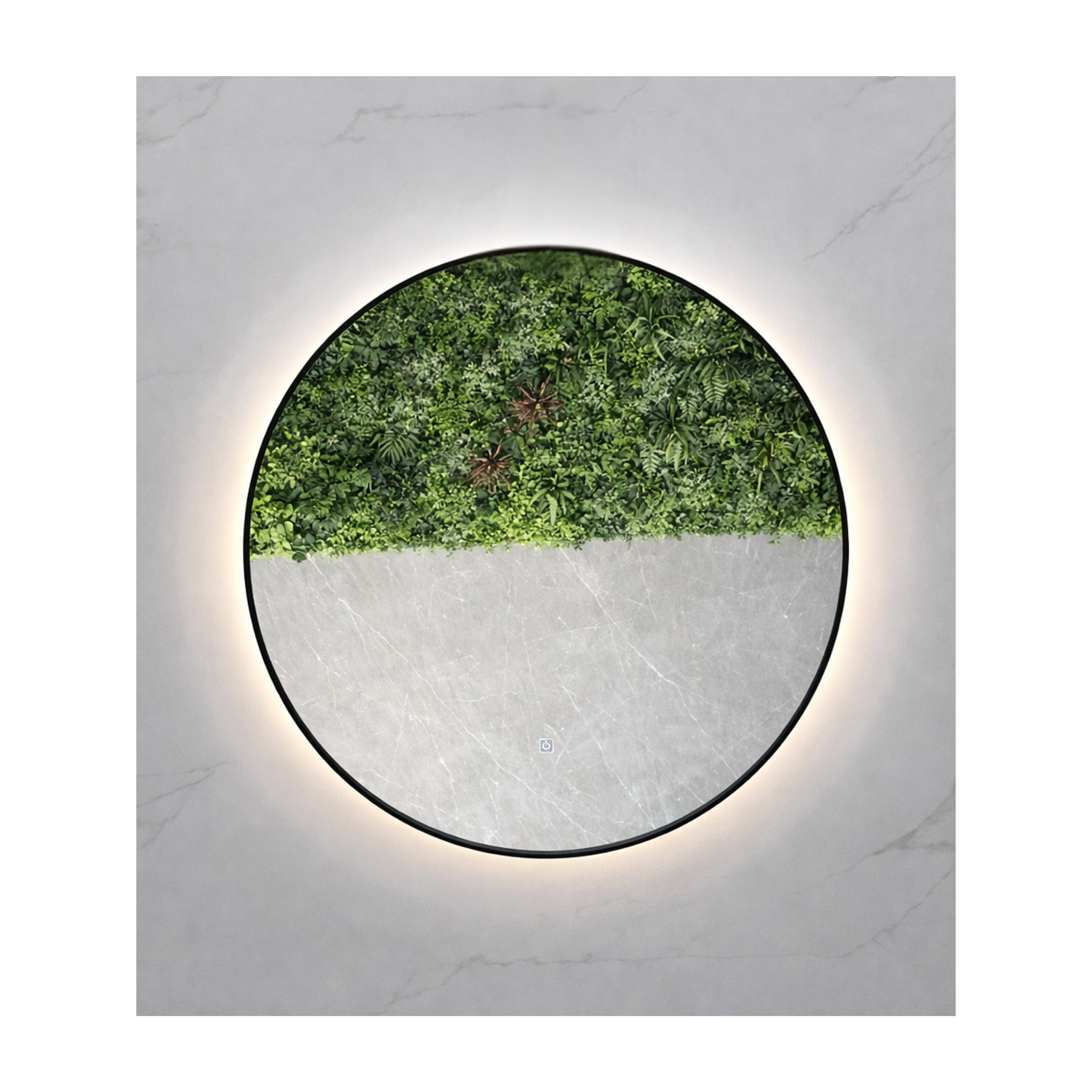  Espejo LED Redondo L02 Black 70 cm  3