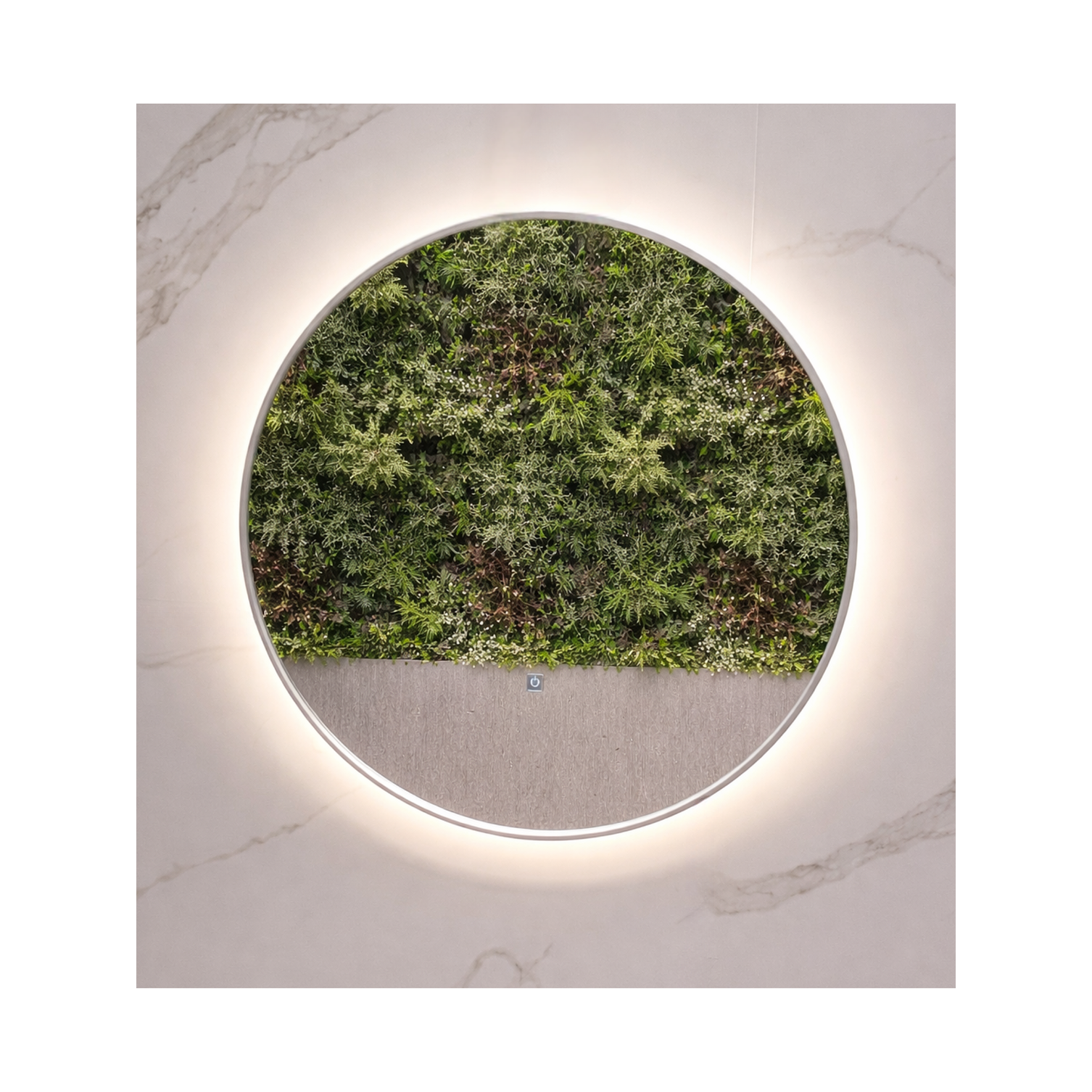 Espejo LED Redondo L02 Silver 70 cm  3