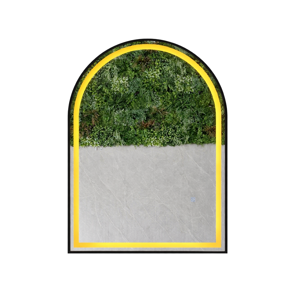 Espejo LED Arco L06 Black 70x90 cm  1