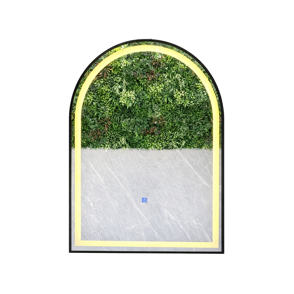 Espejo LED Arco L06 Black 70x90 cm  3