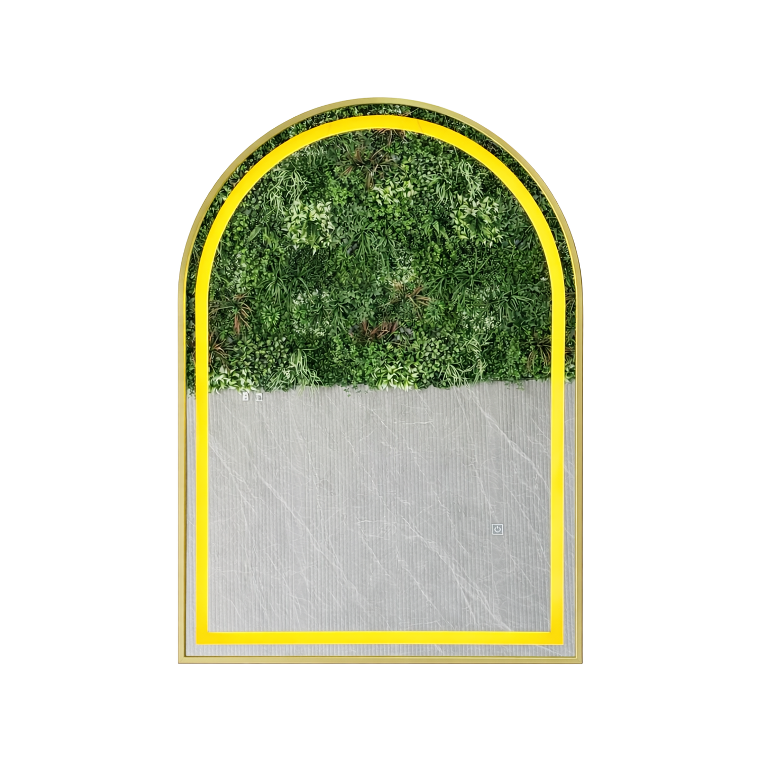 Espejo LED Arco L06 Golden 70x90 cm  1