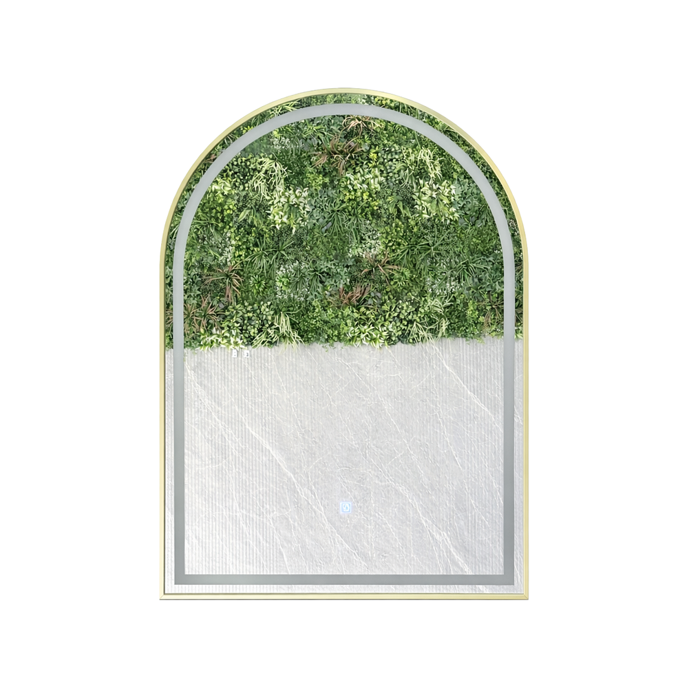Espejo LED Arco L06 Golden 70x90 cm  4
