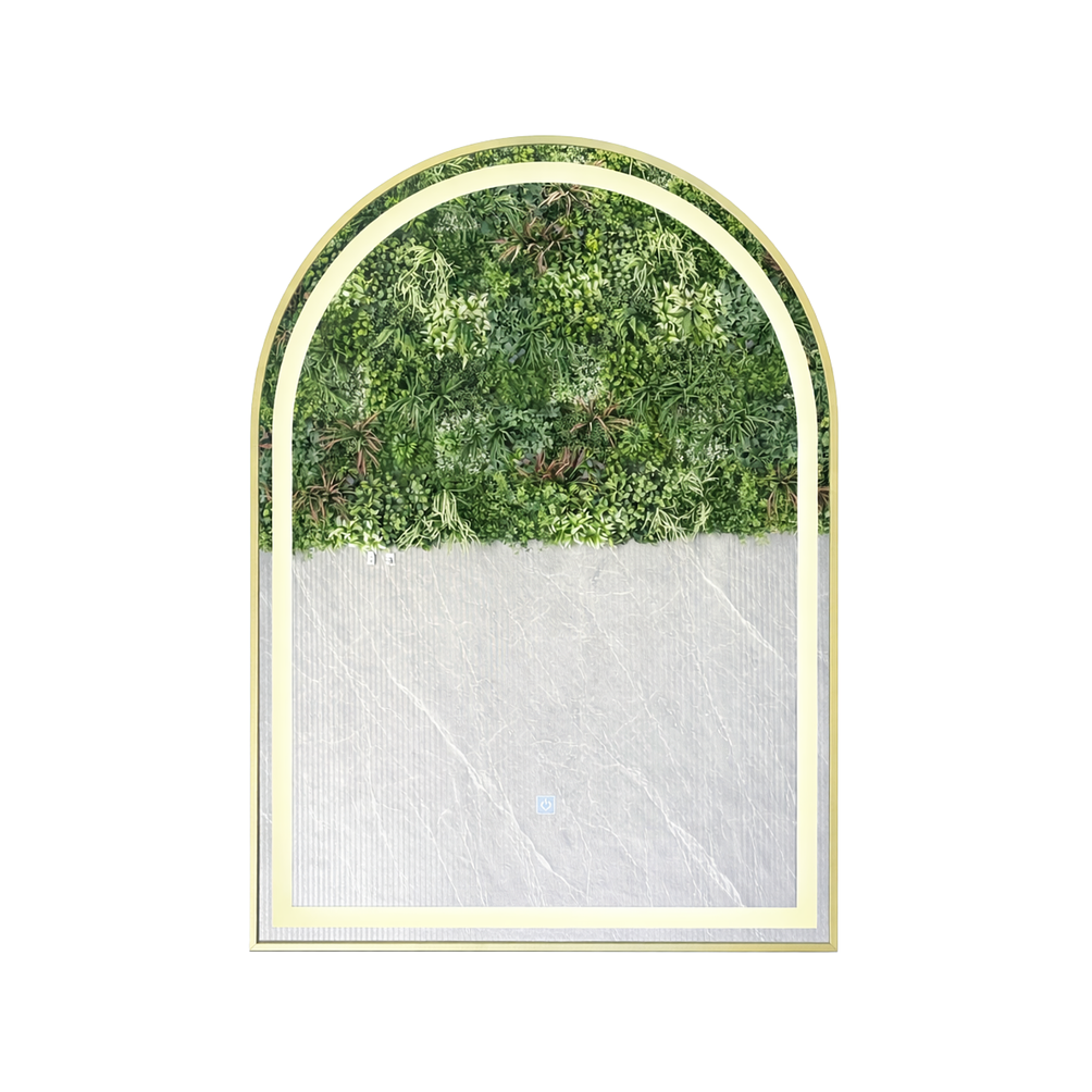 Espejo LED Arco L06 Golden 70x90 cm  2