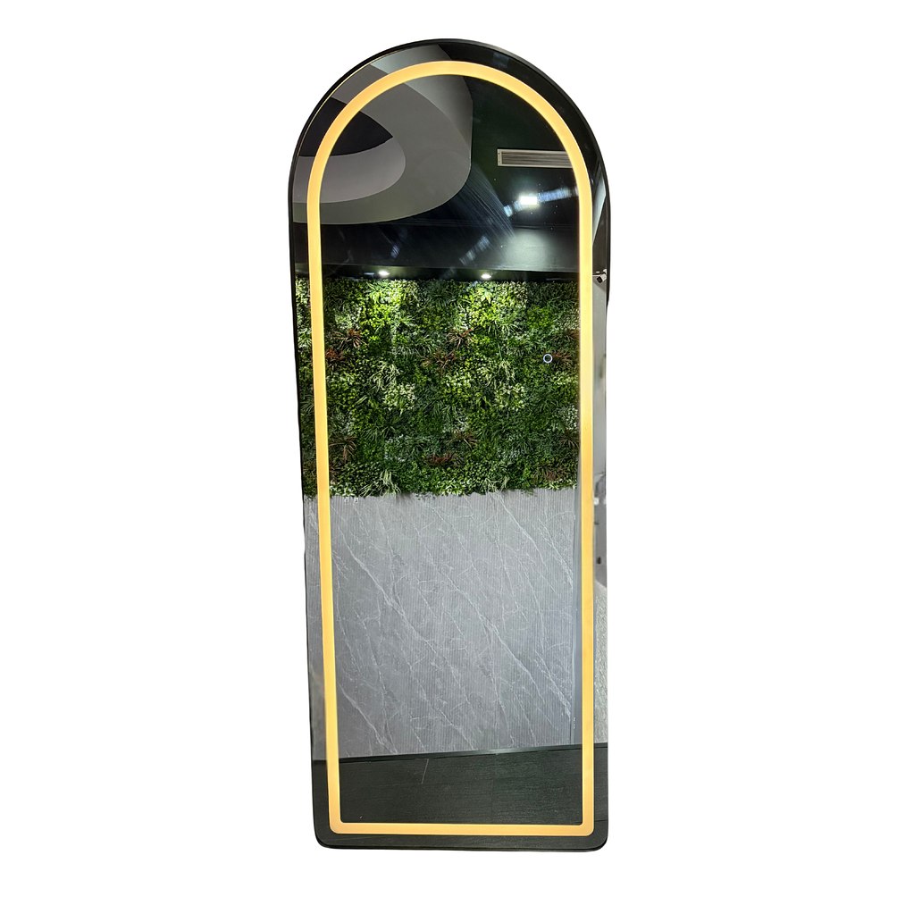 Espejo Cuerpo Entero LED Arco L06 Black 70x180 cm 2