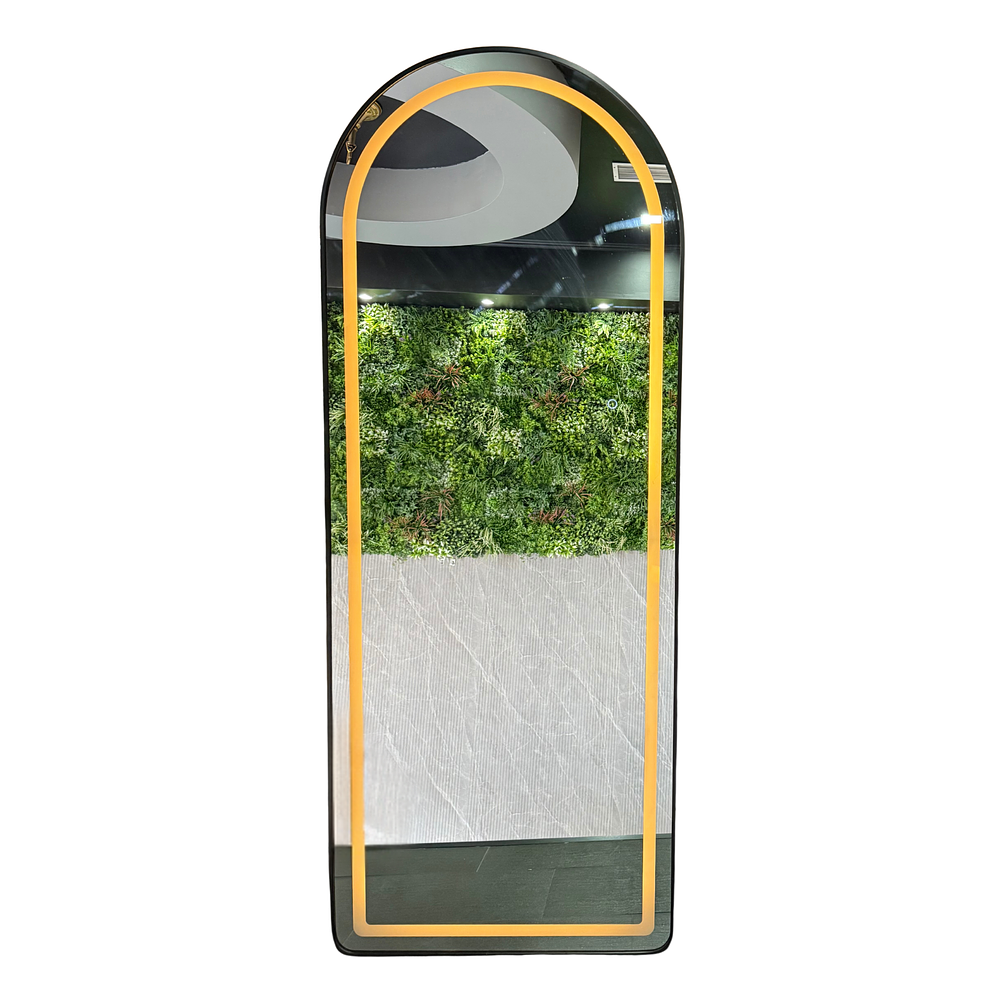 Espejo Cuerpo Entero LED Arco L06 Black 70x180 cm 1