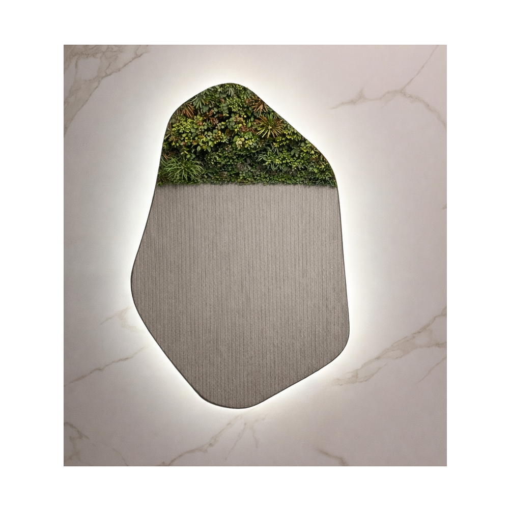 Espejo LED Irregular L14 Sin Marco 80x50 cm 2