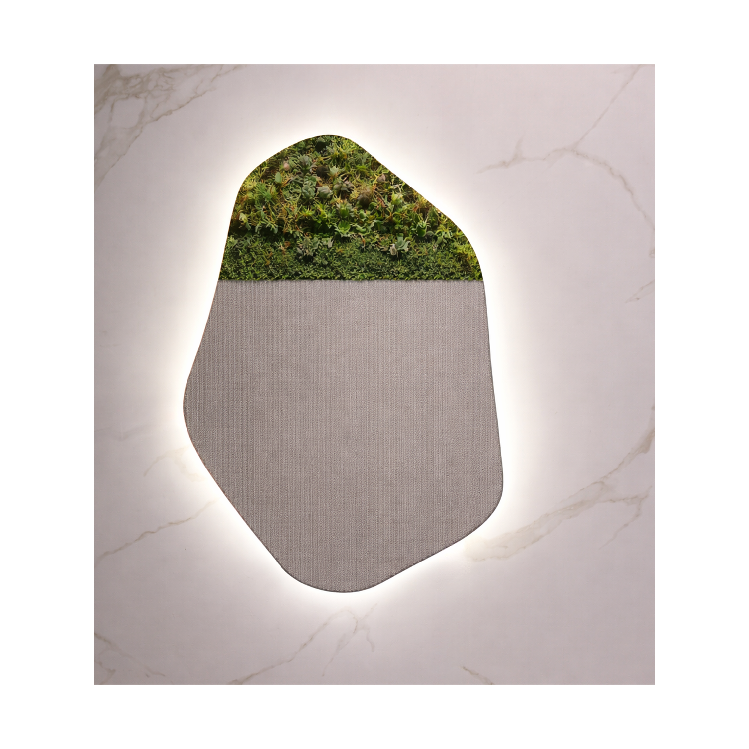 Espejo LED Irregular L14 Sin Marco 80x50 cm 3