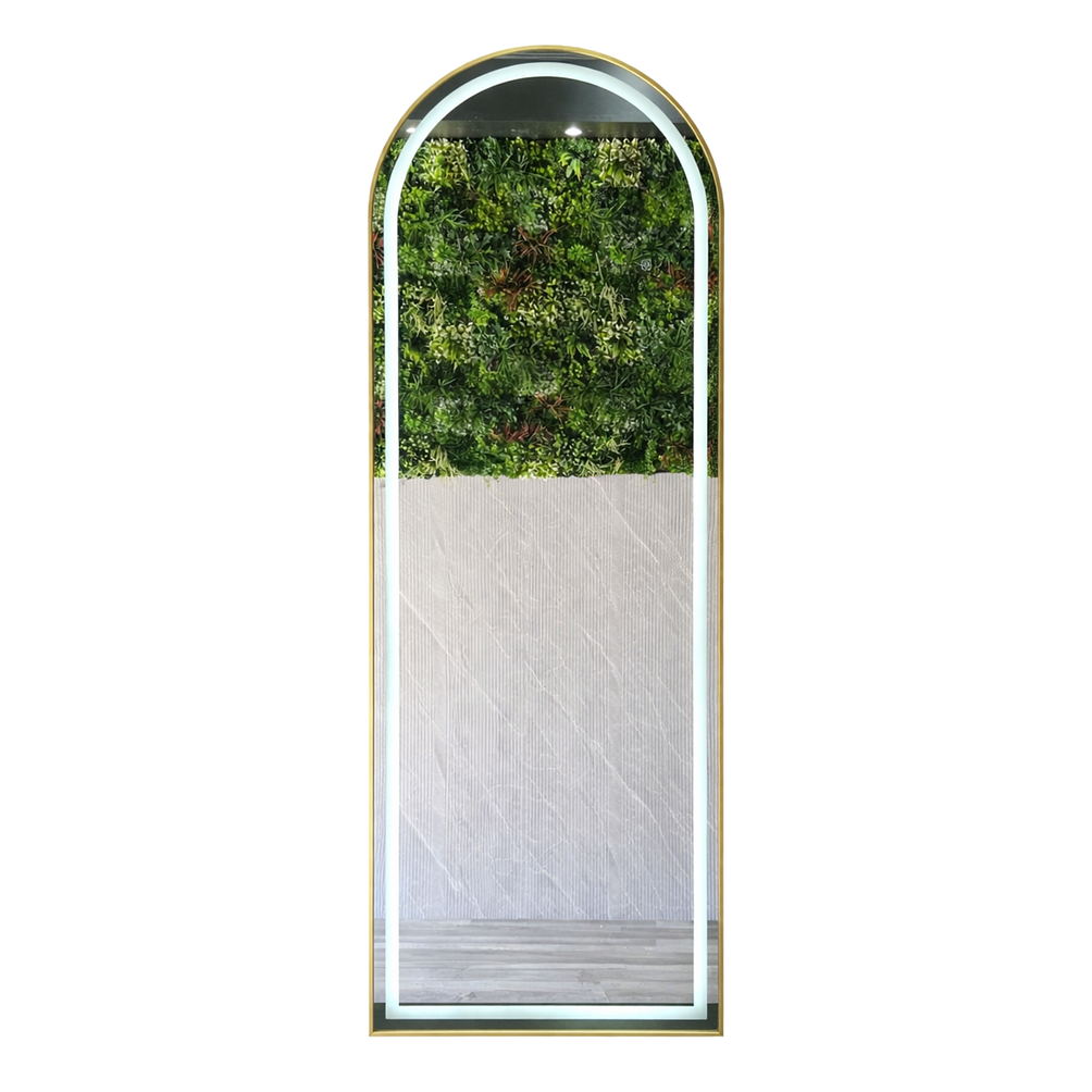 Espejo Cuerpo Entero LED Arco L06 Golden 70x180 cm 2