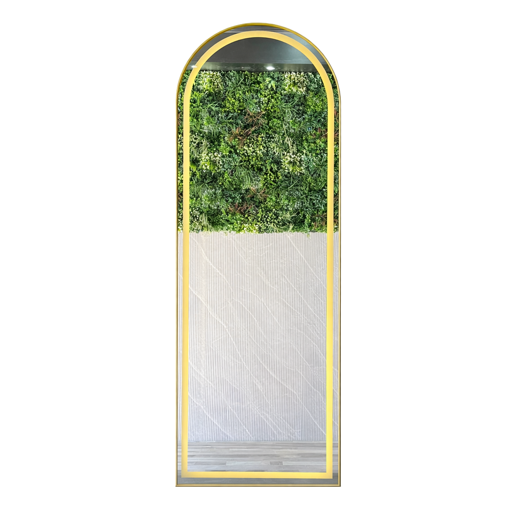 Espejo Cuerpo Entero LED Arco L06 Golden 70x180 cm 1