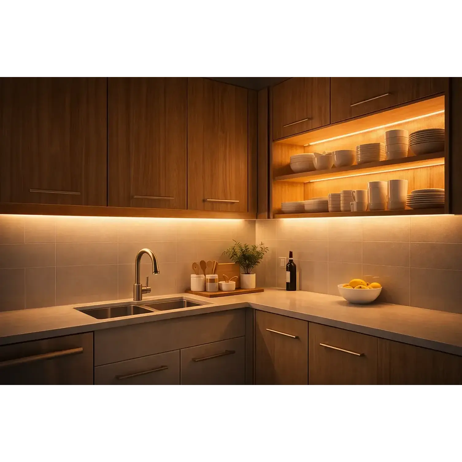 Cinta LED COB Neón 5 Metros 12V Luz Cálida 3000K 2