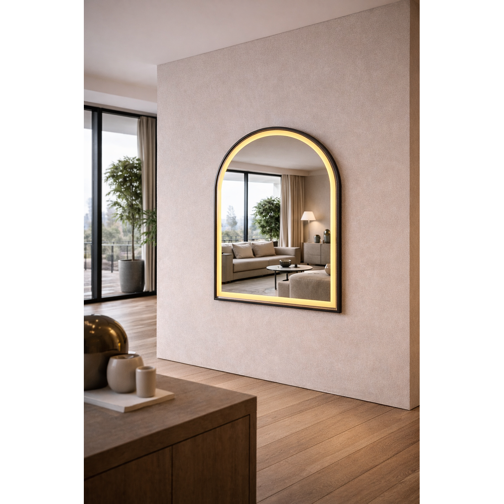  Espejo LED Arco L06 Black 50x70 cm  5