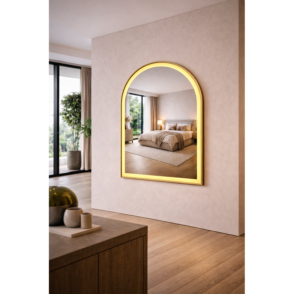  Espejo LED Arco L06 Golden 50x70 cm  5