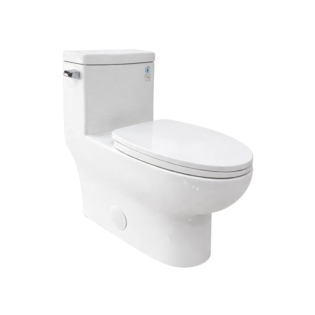 Sanitario One Piece A Piso 30 cm 6 Litros Blanco Right 1