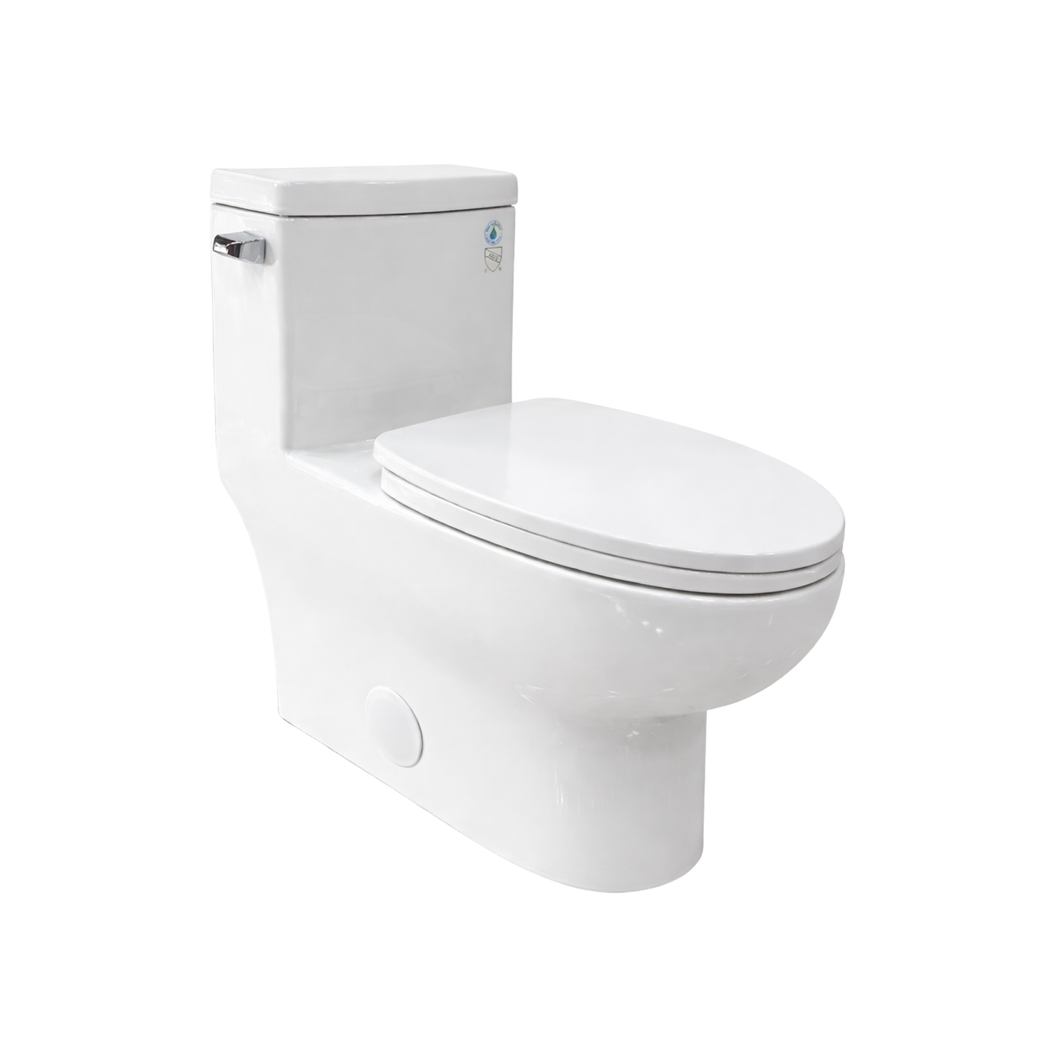 Sanitario One Piece A Piso 30 cm 6 Litros Blanco Right 1