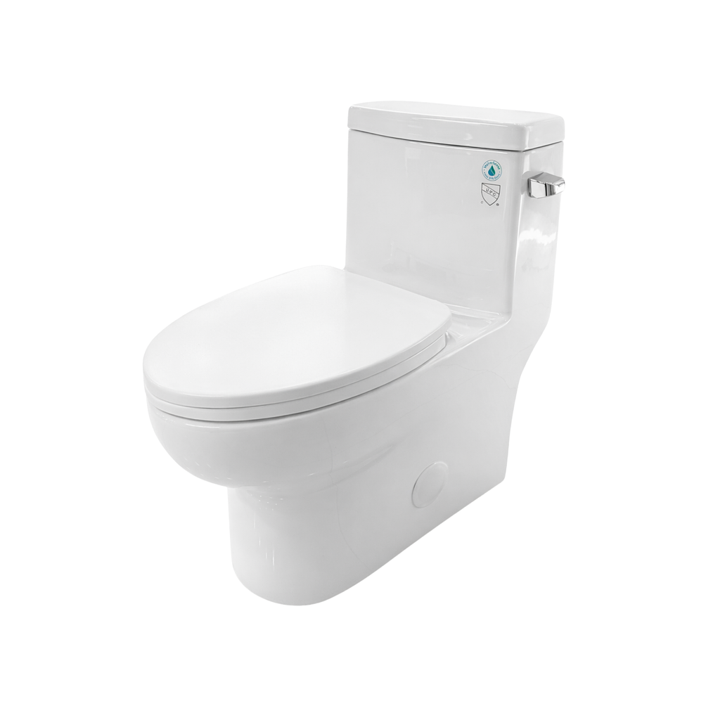 Sanitario One Piece A Piso 30 cm 6 Litros Blanco Left 1