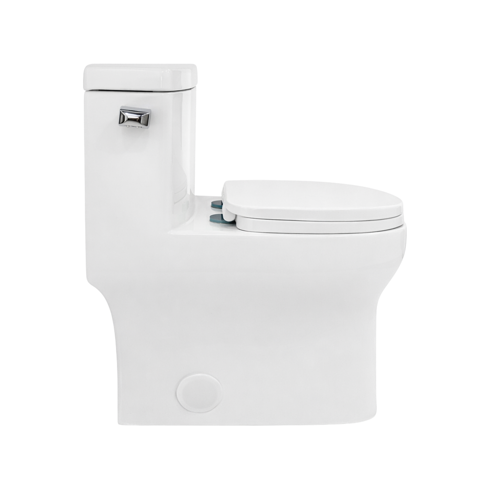 Sanitario One Piece A Piso 30 cm 6 Litros Blanco Right 11