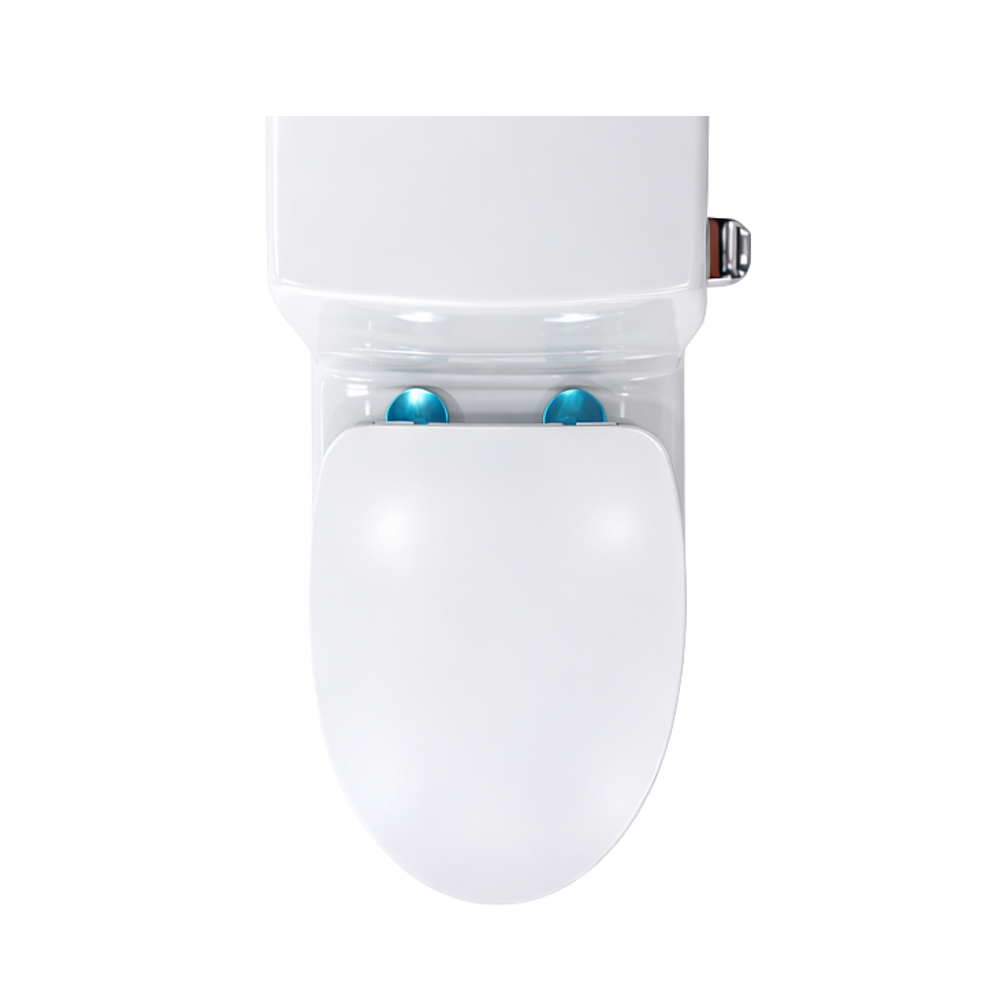 Sanitario One Piece A Piso 30 cm 6 Litros Blanco Left 7