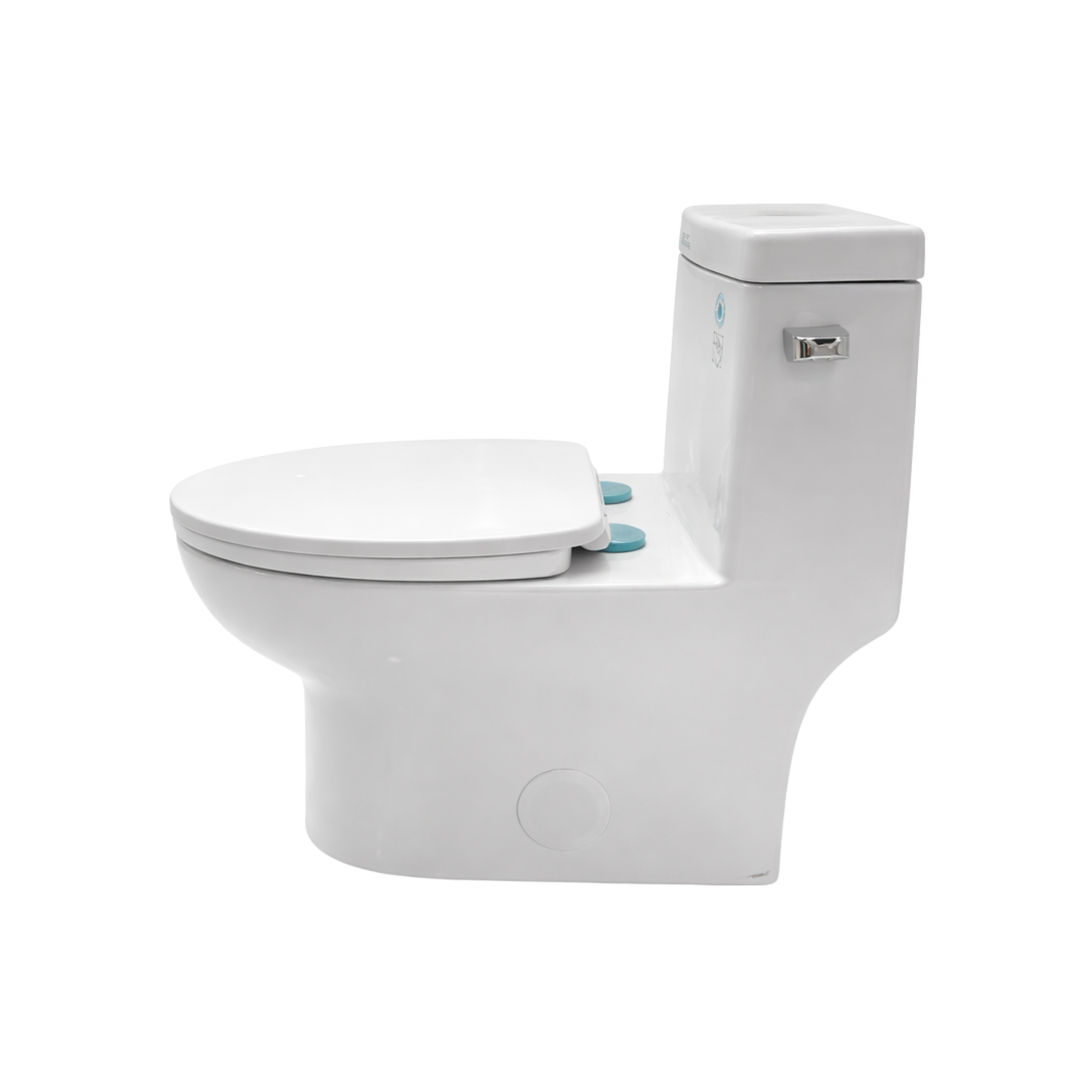 Sanitario One Piece A Piso 30 cm 6 Litros Blanco Left 13