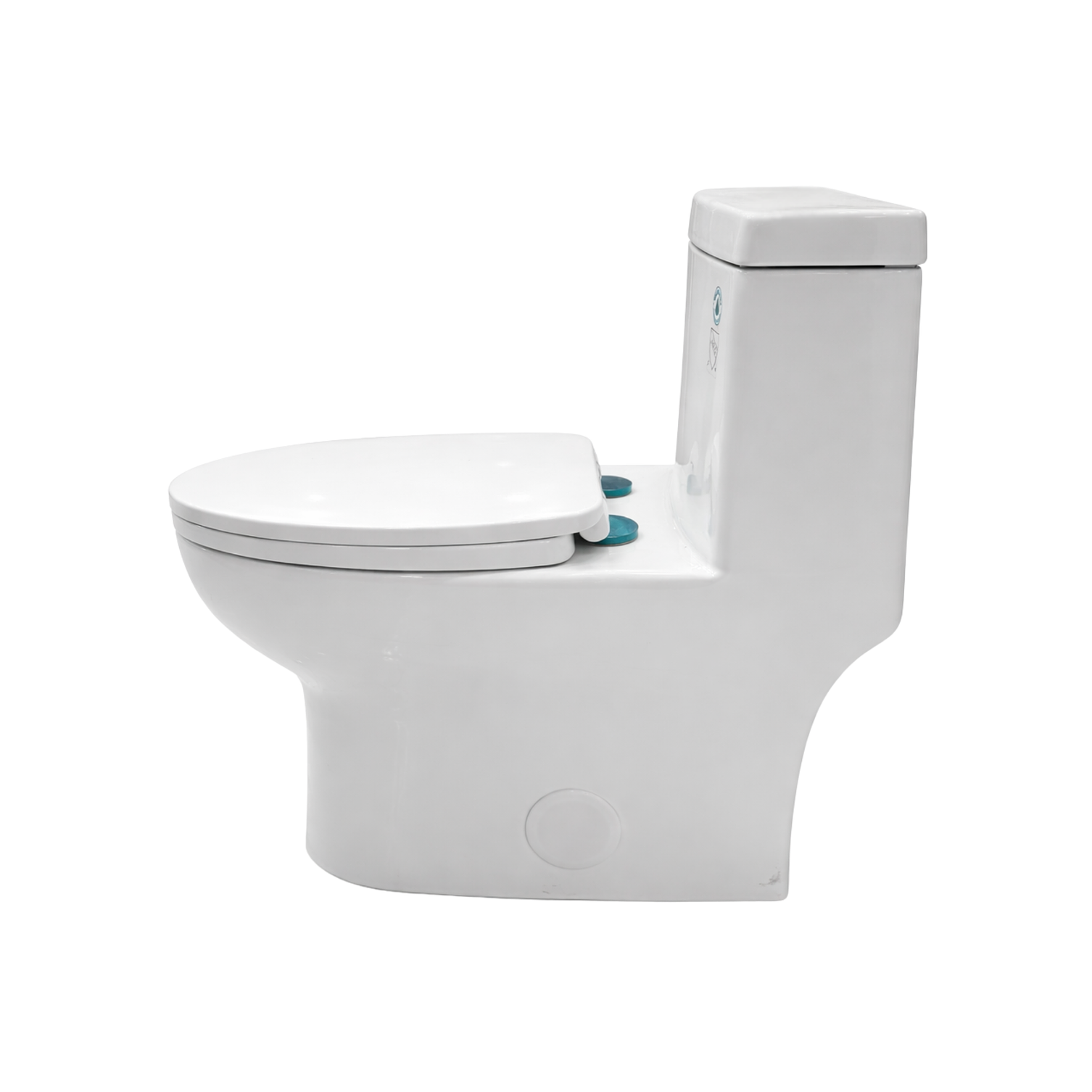 Sanitario One Piece A Piso 30 cm 6 Litros Blanco Right 13