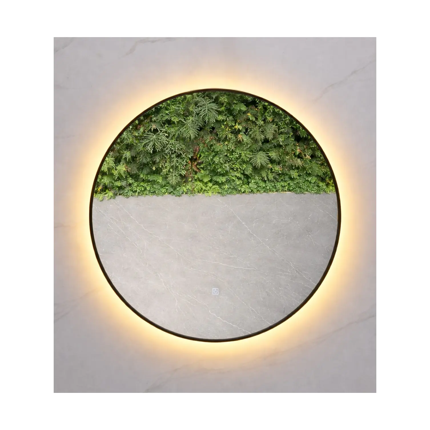  Espejo LED Redondo L02 Black 70 cm  1