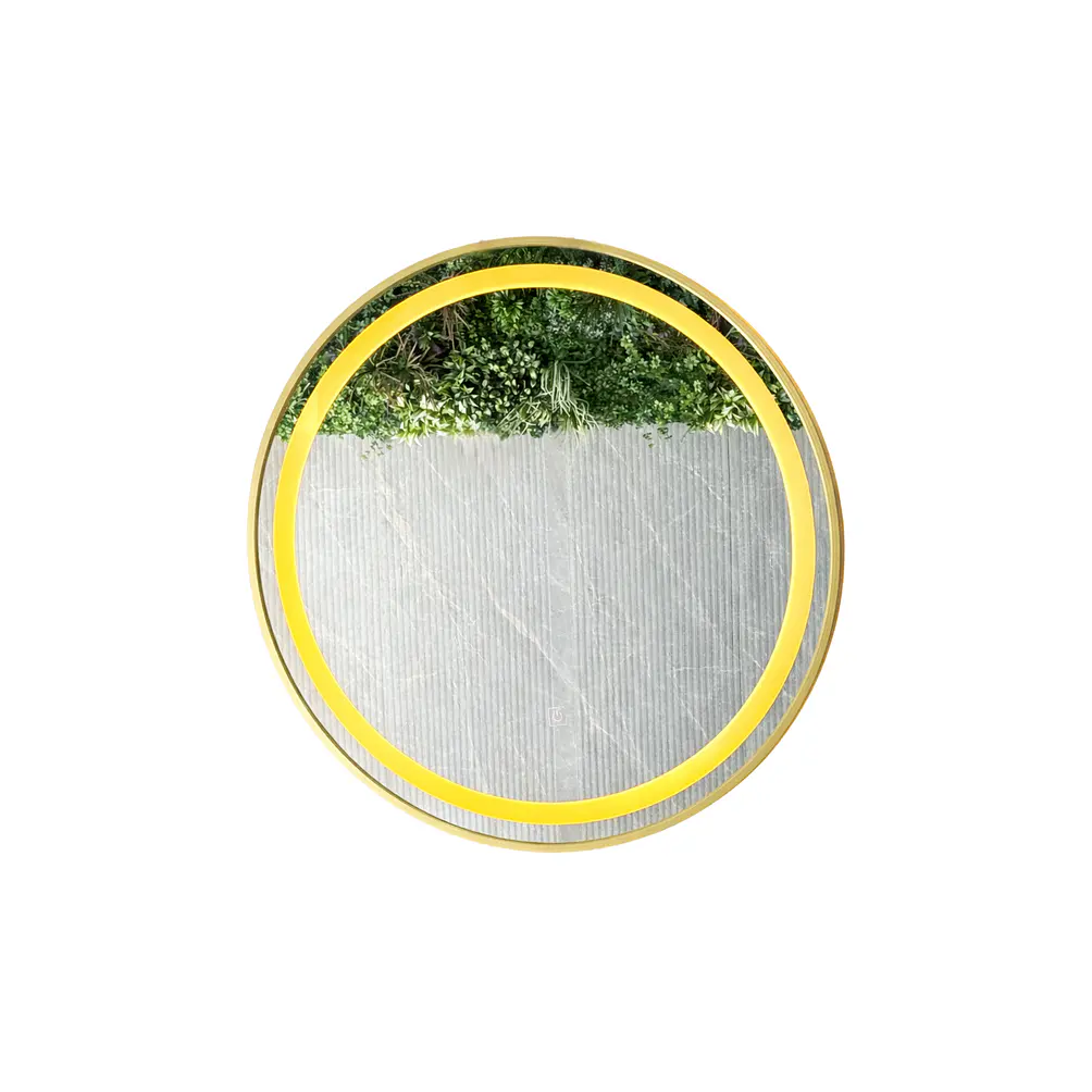  Espejo LED Redondo L04 Golden 60 cm 1