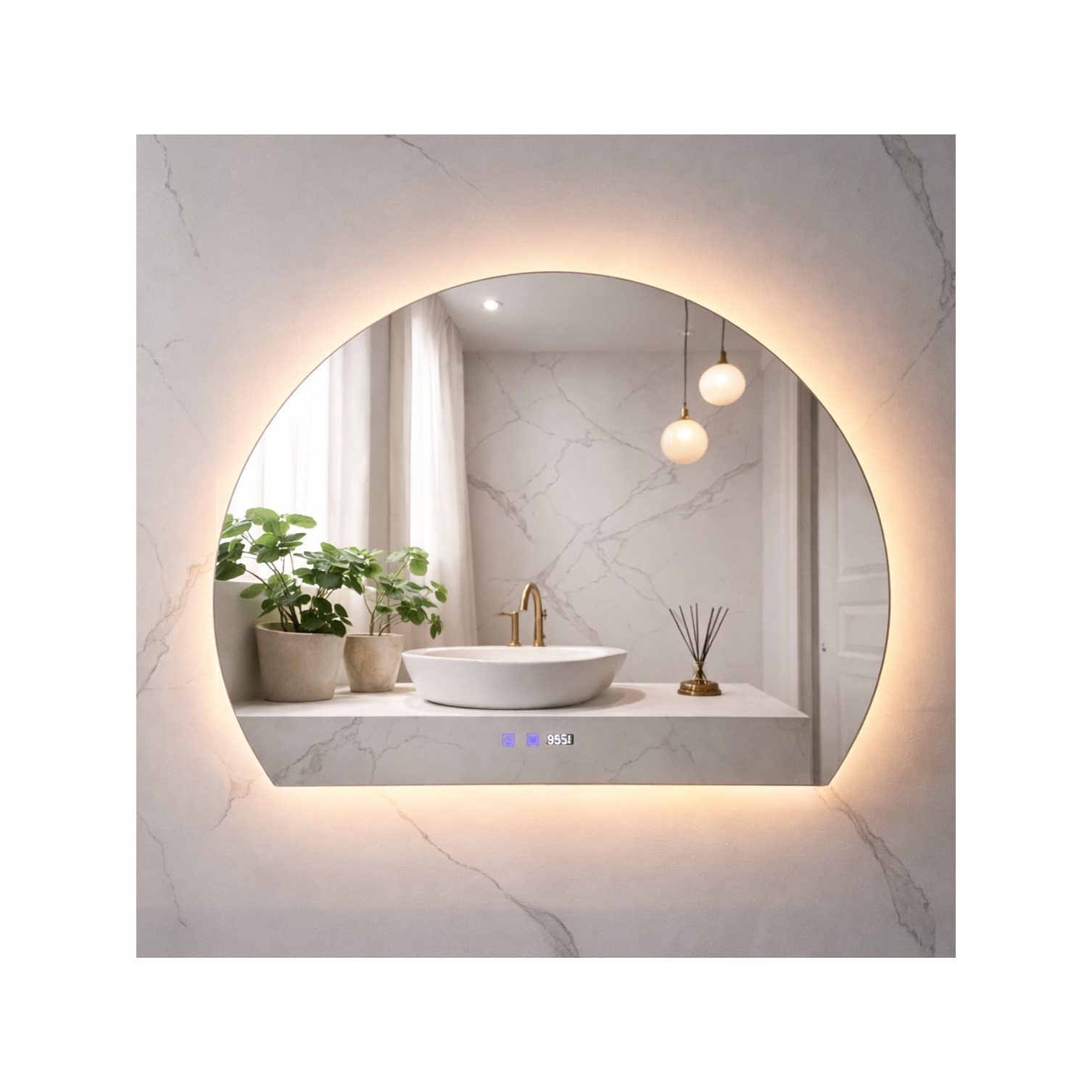 Espejo Led Para Baño 80X100CM 3