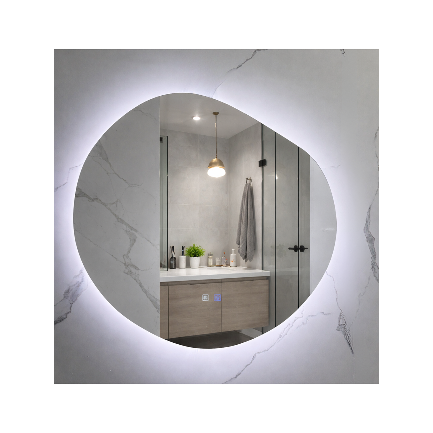 Espejo Led Para Baño 60X80CM 2