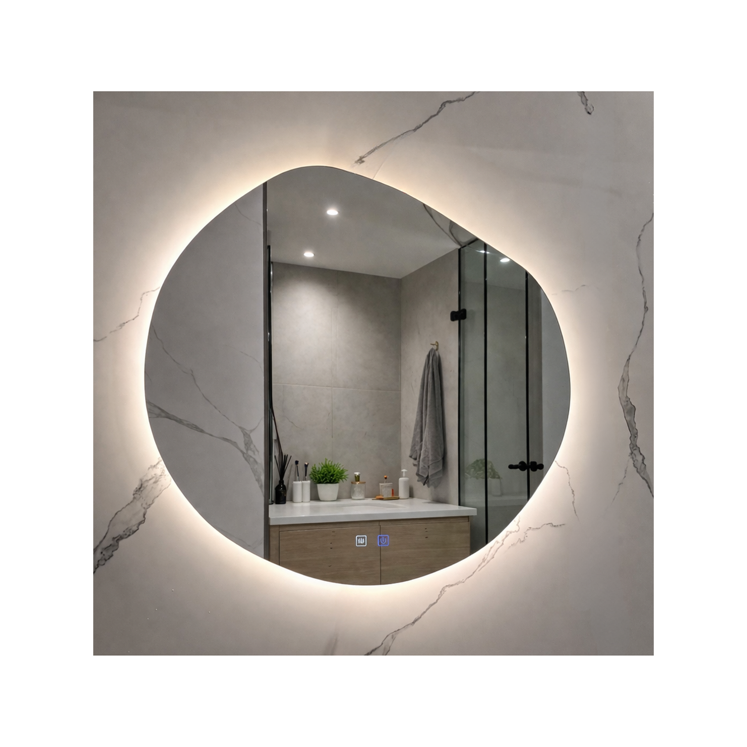 Espejo Led Para Baño 60X80CM 3