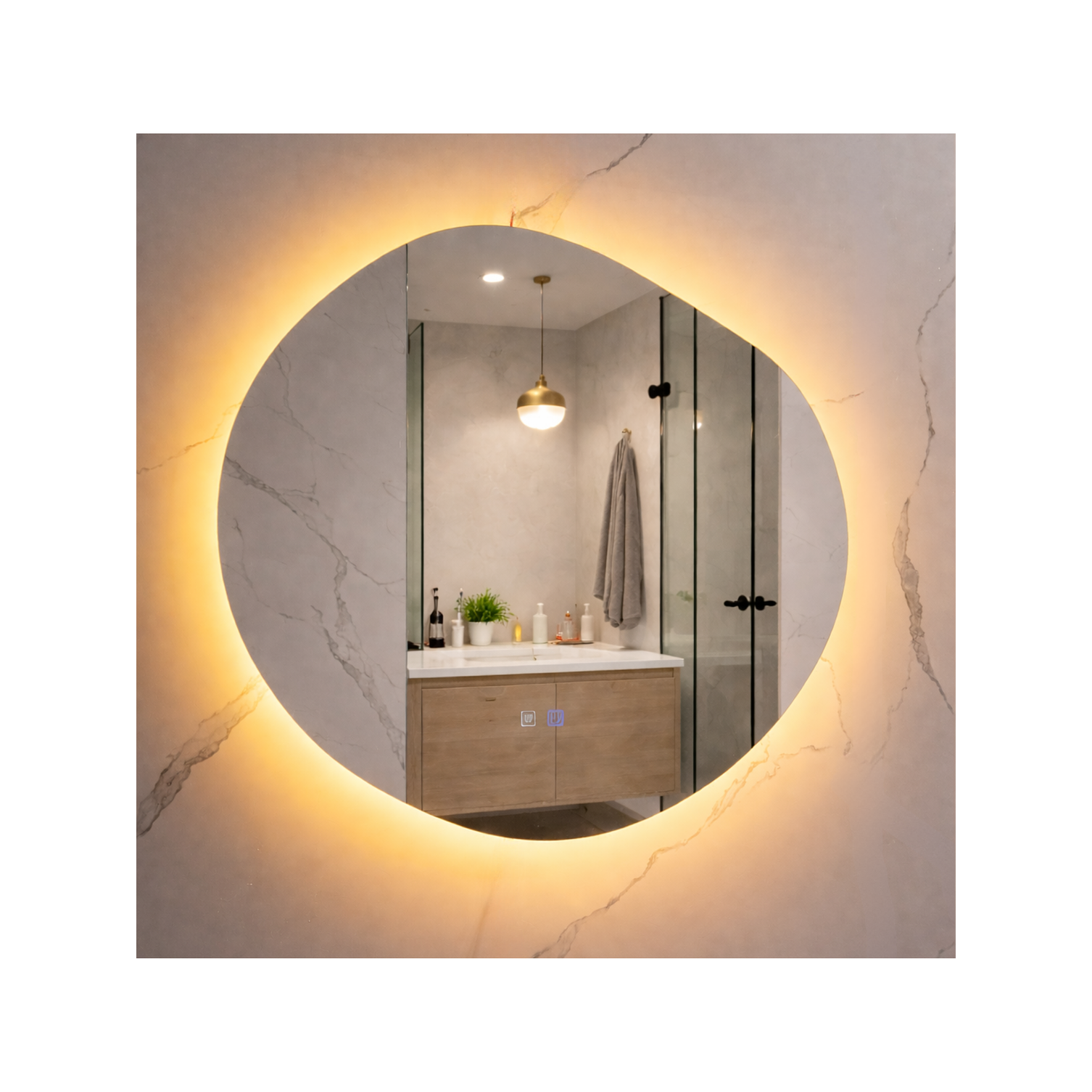 Espejo Led Para Baño 60X80CM 1