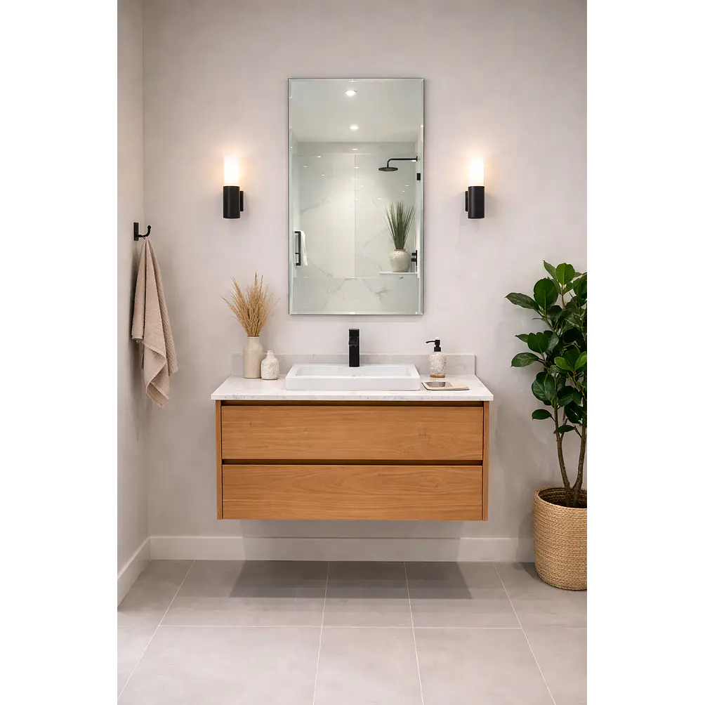 Espejo Biselado L15 Sin Marco 50x80cm 3