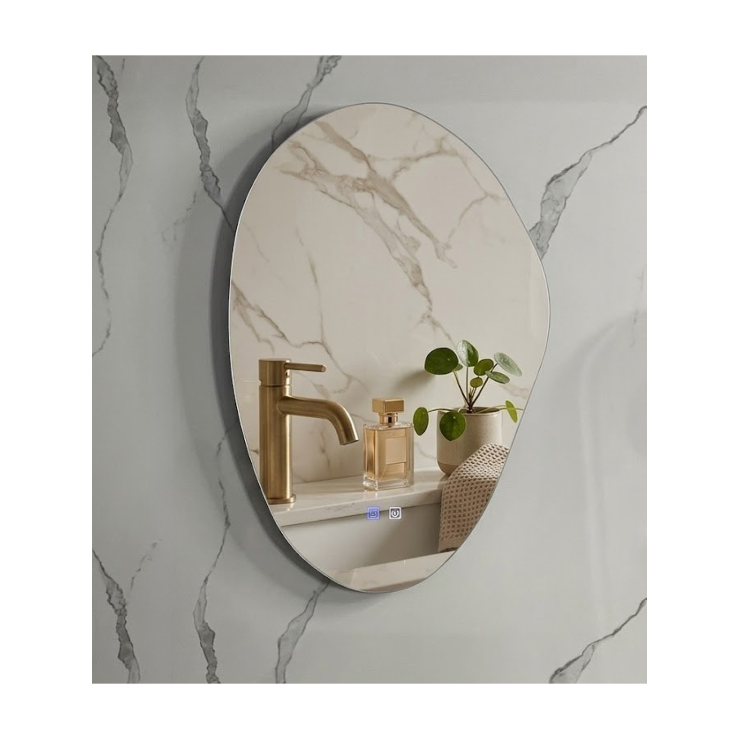  Espejo LED Para Baño Antiempañante Sin Marco 60x80 cm 4