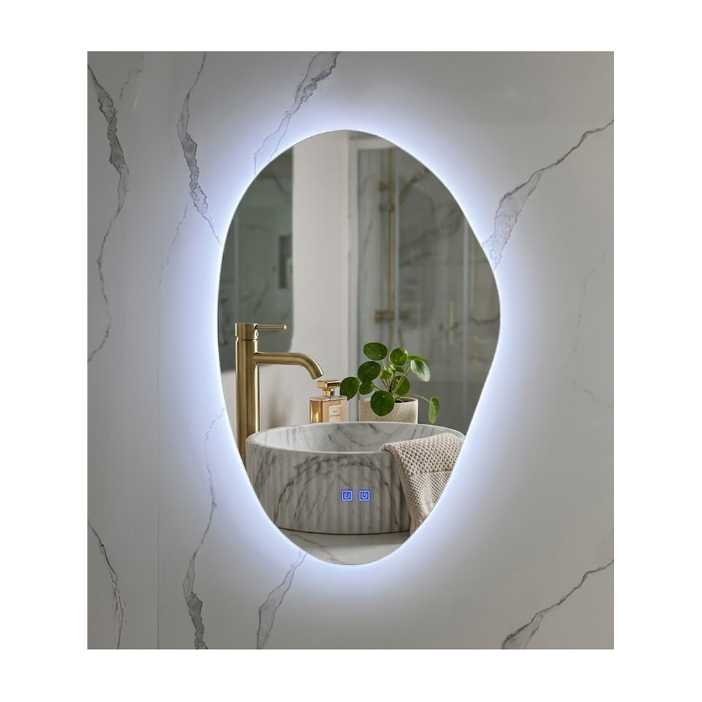  Espejo LED Para Baño Antiempañante Sin Marco 60x80 cm 2