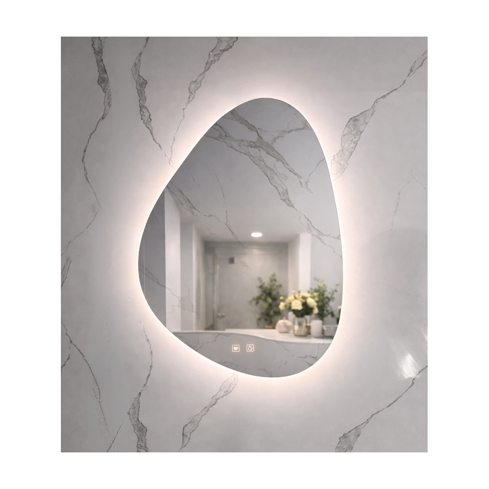  Espejo LED Para Baño Antiempañante Sin Marco 60x80 cm 3