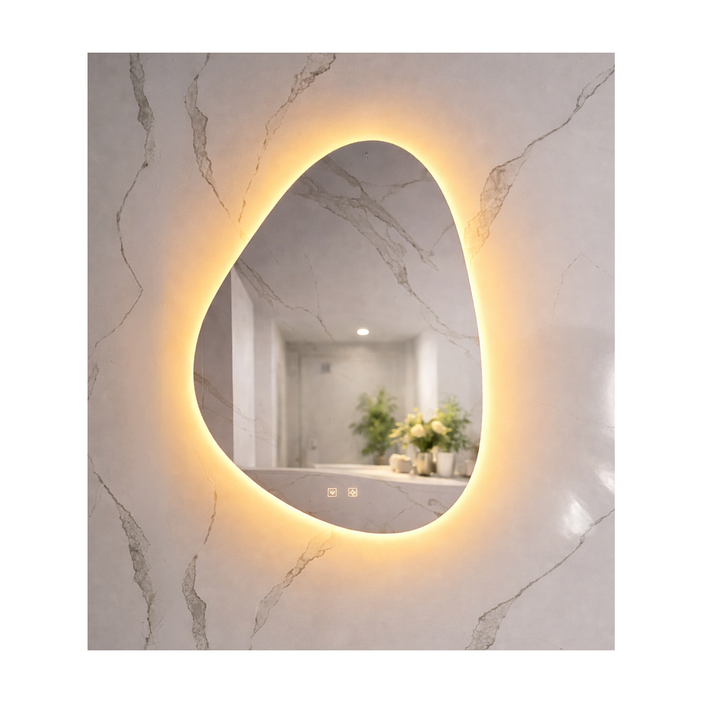  Espejo LED Para Baño Antiempañante Sin Marco 60x80 cm 1