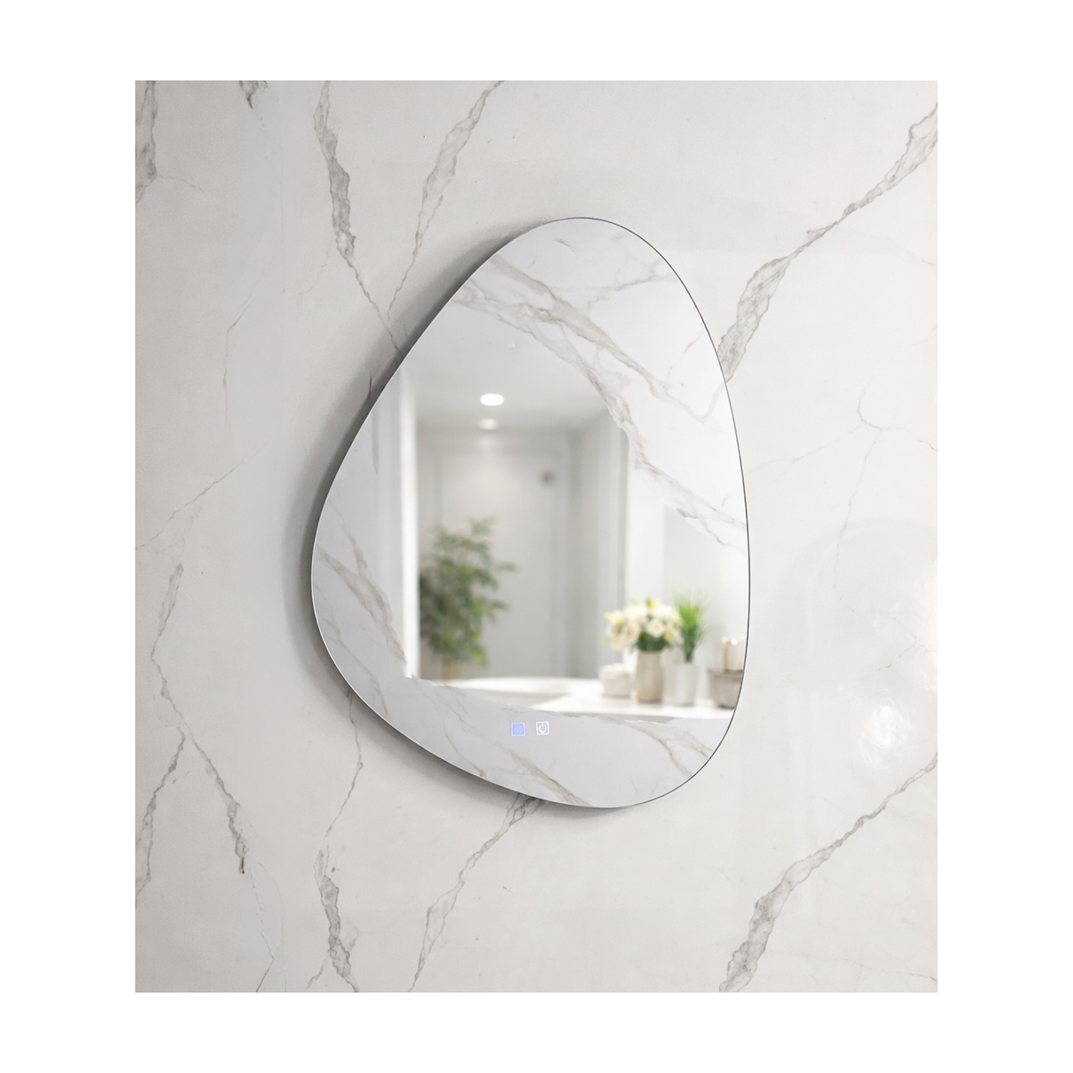  Espejo LED Para Baño Antiempañante Sin Marco 60x80 cm 4