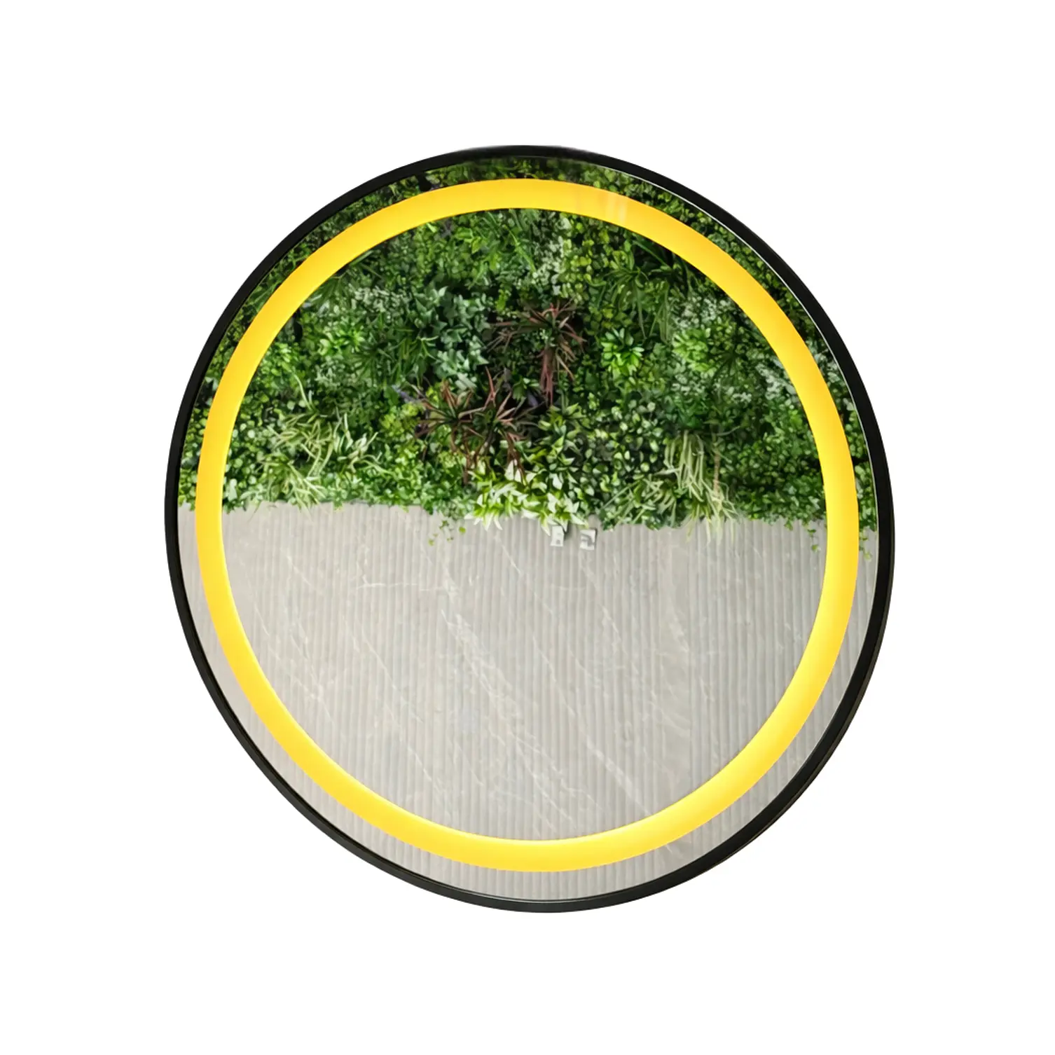 Espejo LED Redondo Black 80 cm 1