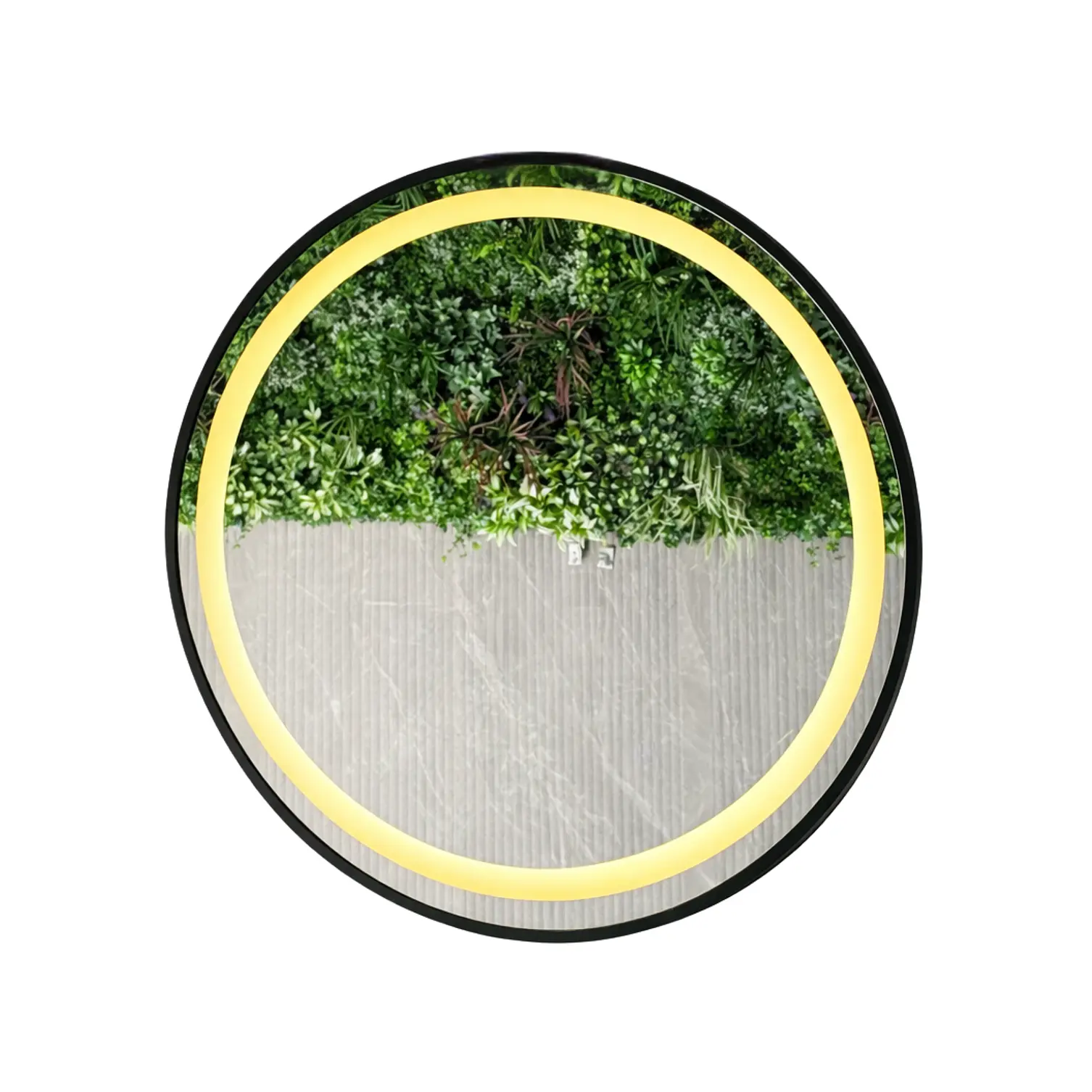 Espejo LED Redondo Black 80 cm 3