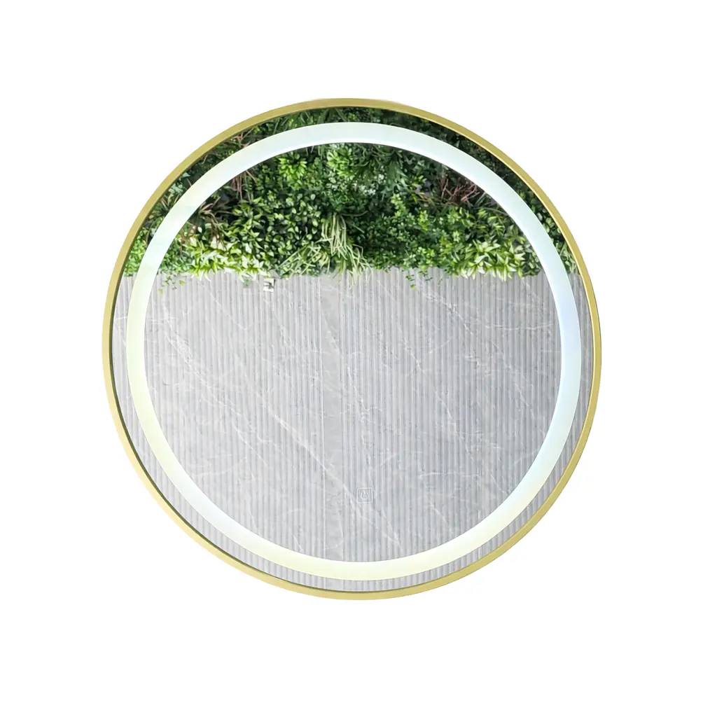Espejo LED Redondo Golden 80 cm 2