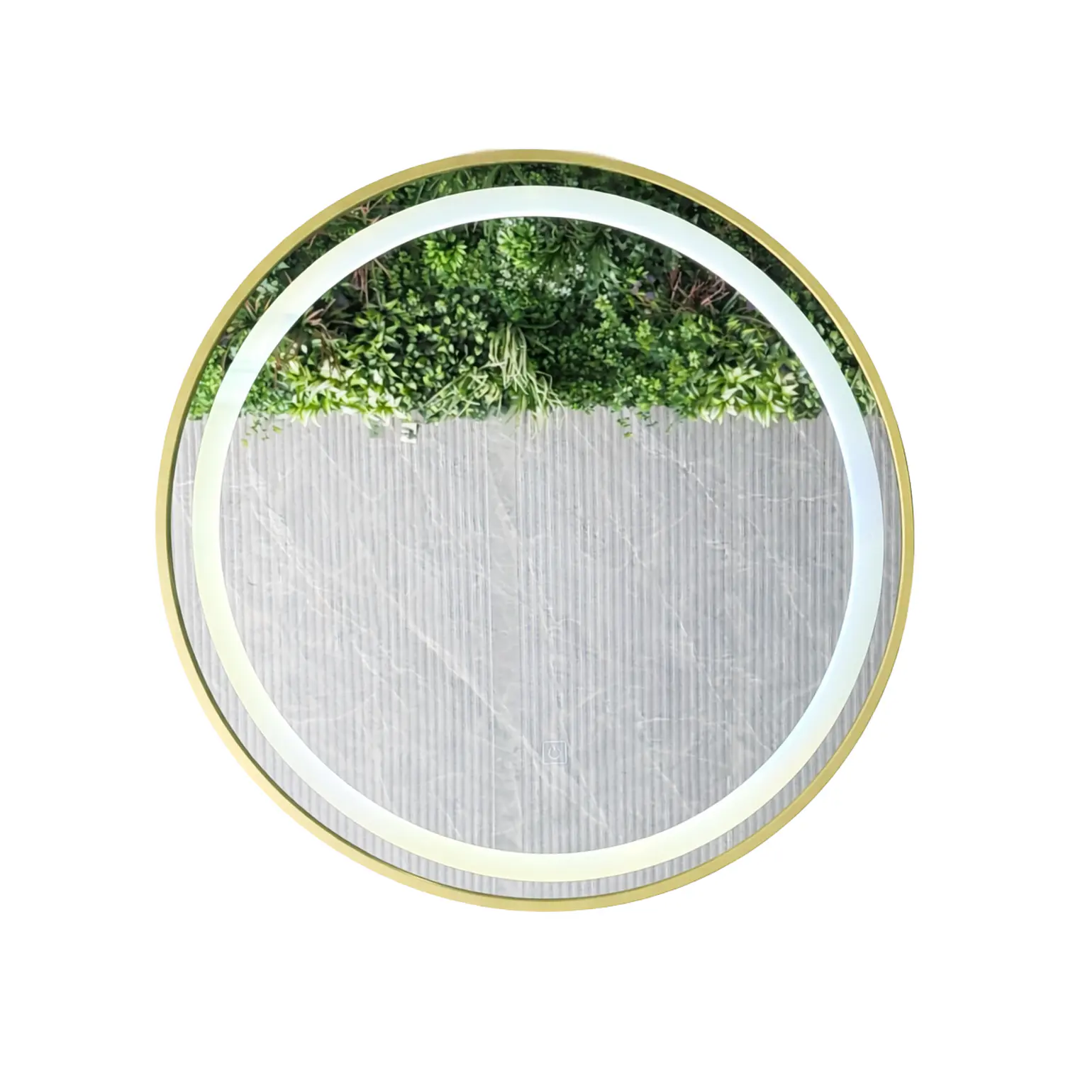 Espejo LED Redondo Golden 80 cm 2