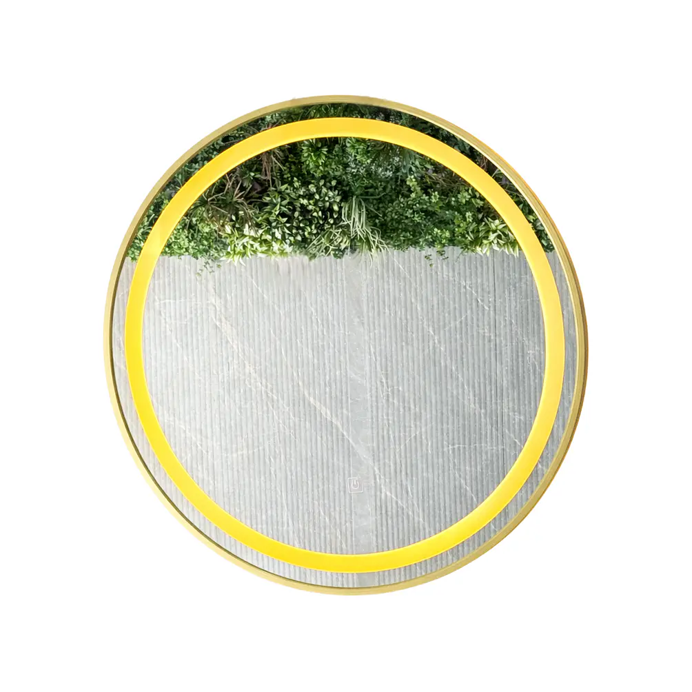 Espejo LED Redondo Golden 80 cm 1