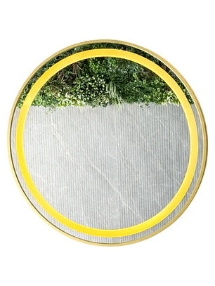 Espejo LED Redondo Golden 80 cm