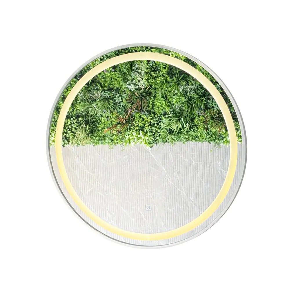 Espejo LED Redondo Silver 80 cm 3