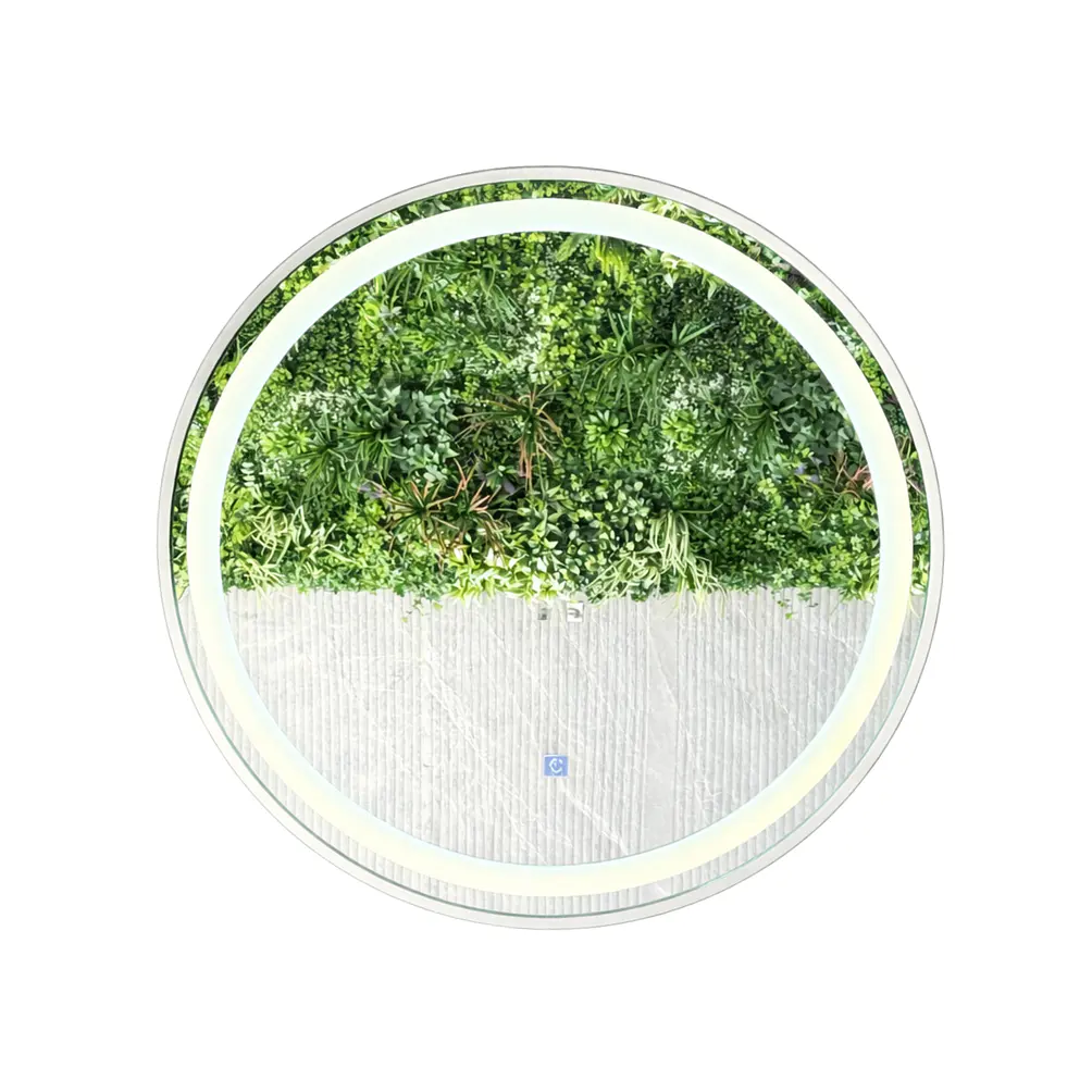 Espejo LED Redondo Silver 80 cm 2