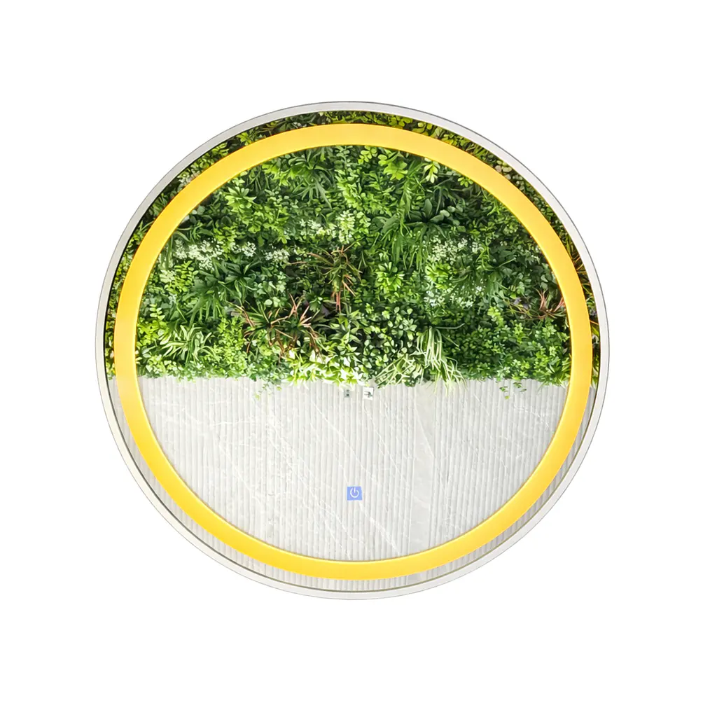 Espejo LED Redondo Silver 80 cm 1