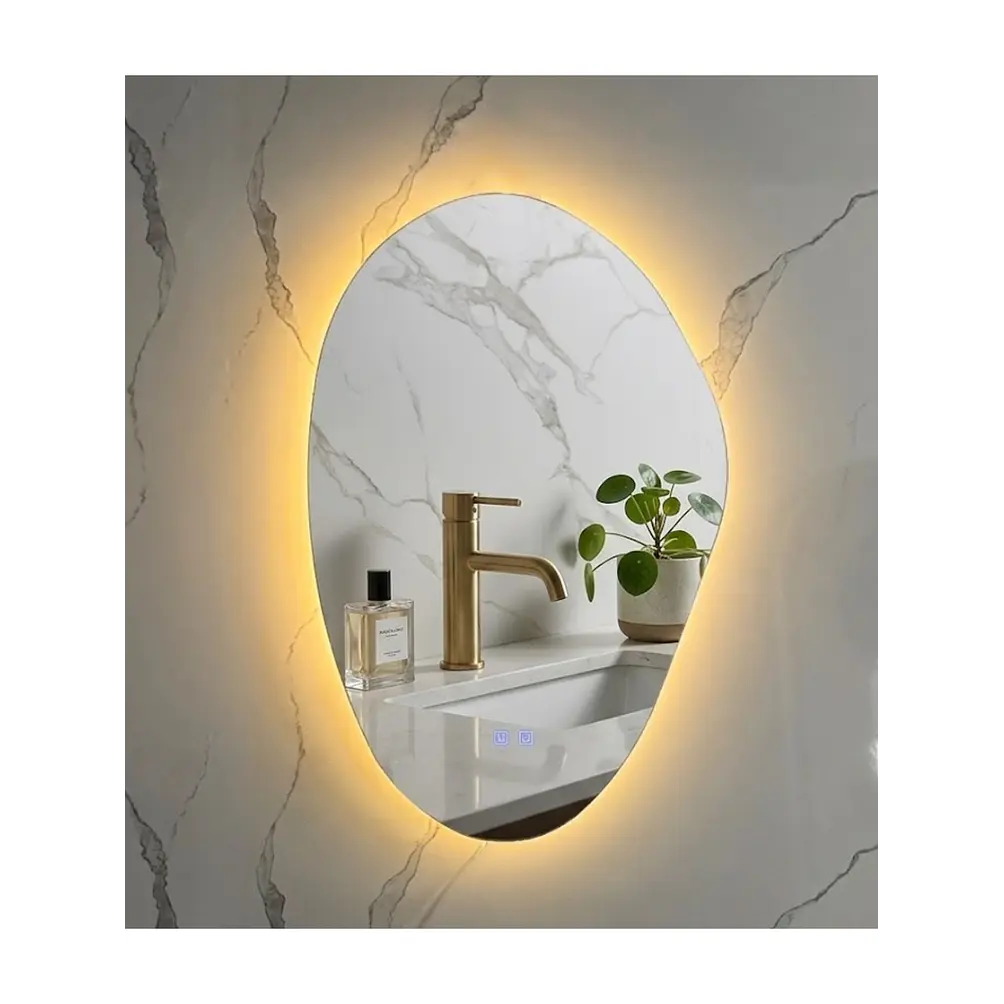  Espejo LED Para Baño Antiempañante Sin Marco 60x80 cm 1