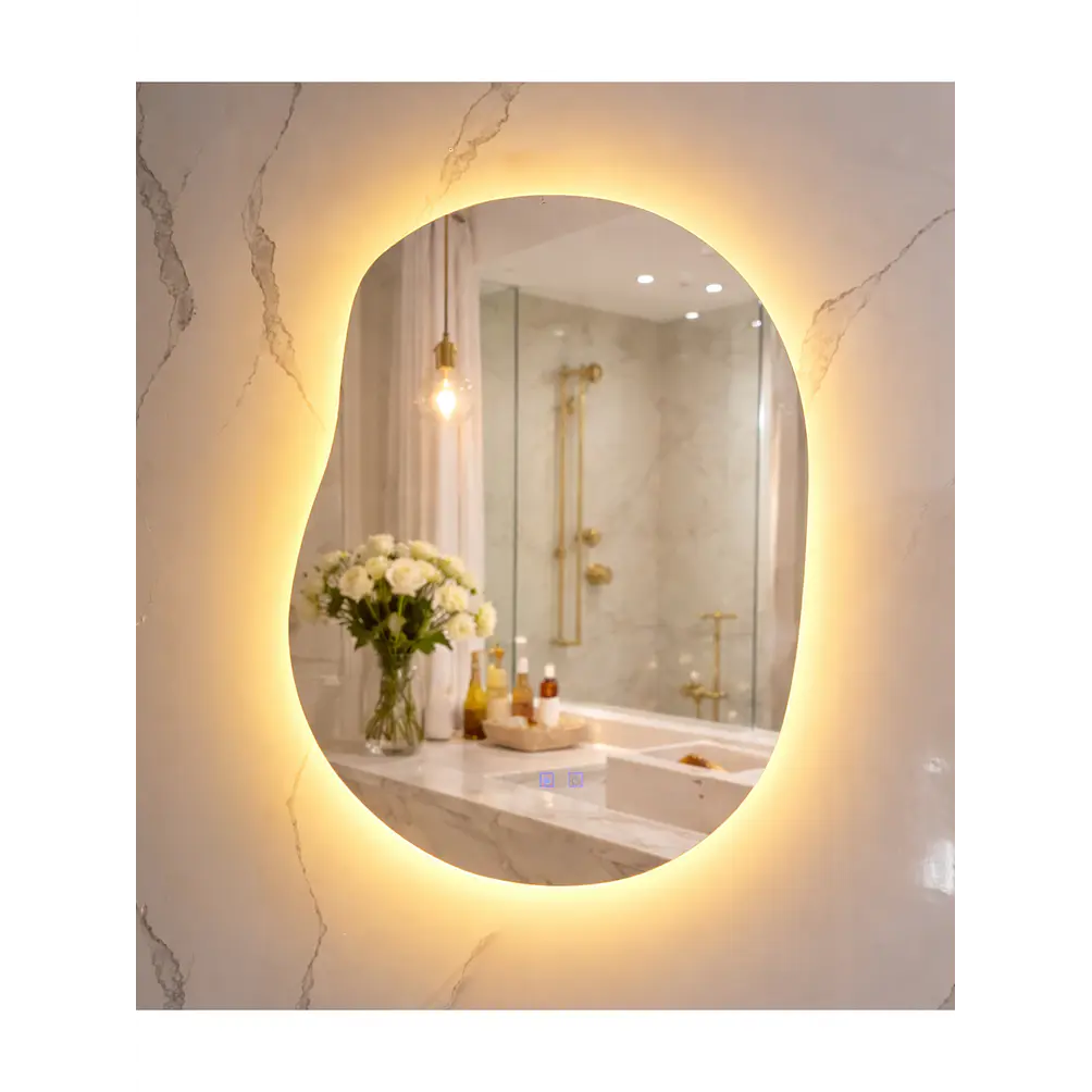  Espejo LED Para Baño Antiempañante Sin Marco 60x80 cm 1