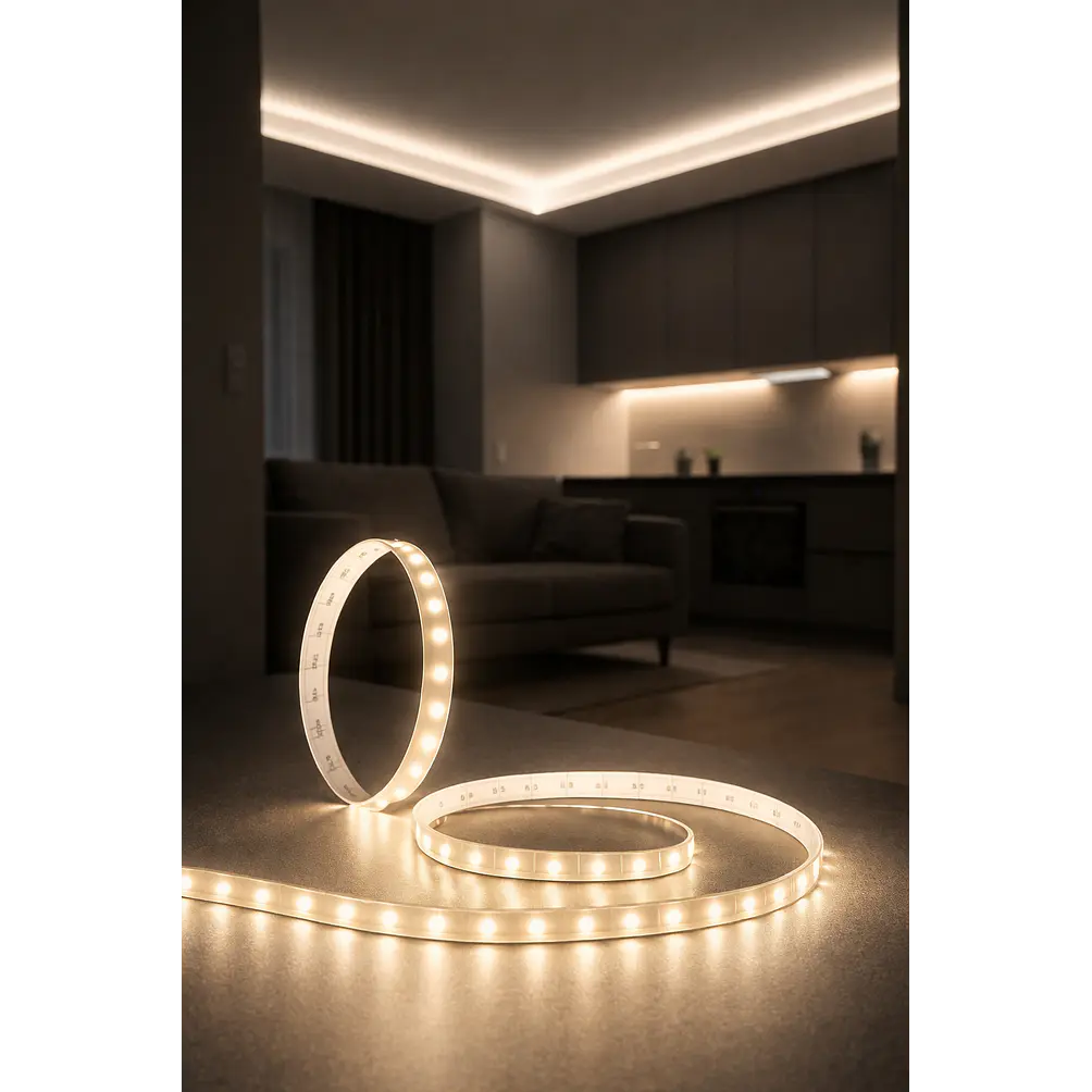 Cinta LED COB Neón 5 Metros 12V Luz Neutra 4000K 2