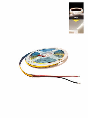 Cinta LED COB Neón 5 Metros 12V Luz Neutra 4000K